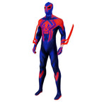 Spider-Verse Miguel O'Hara Spider-Man 2099 Cosplay Costume