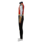Power Rangers Ninja Storm Crimson Thunder Ranger Cosplay Costume