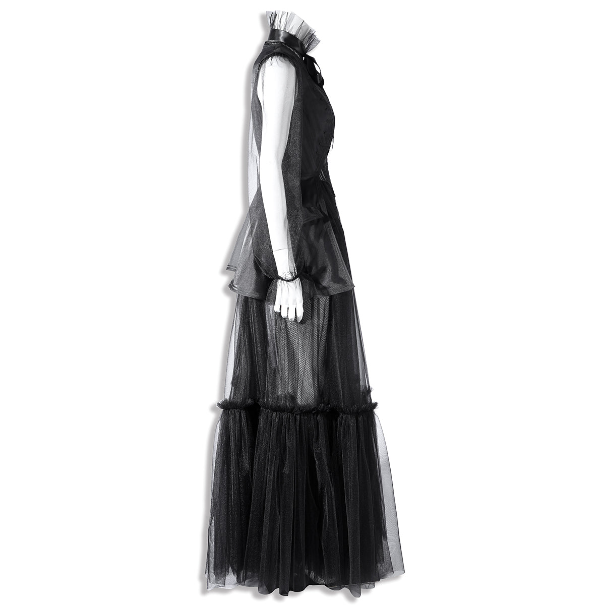 Wednesday Season 2 Wednesday Black Dance Mesh Dress Cosplay Costume