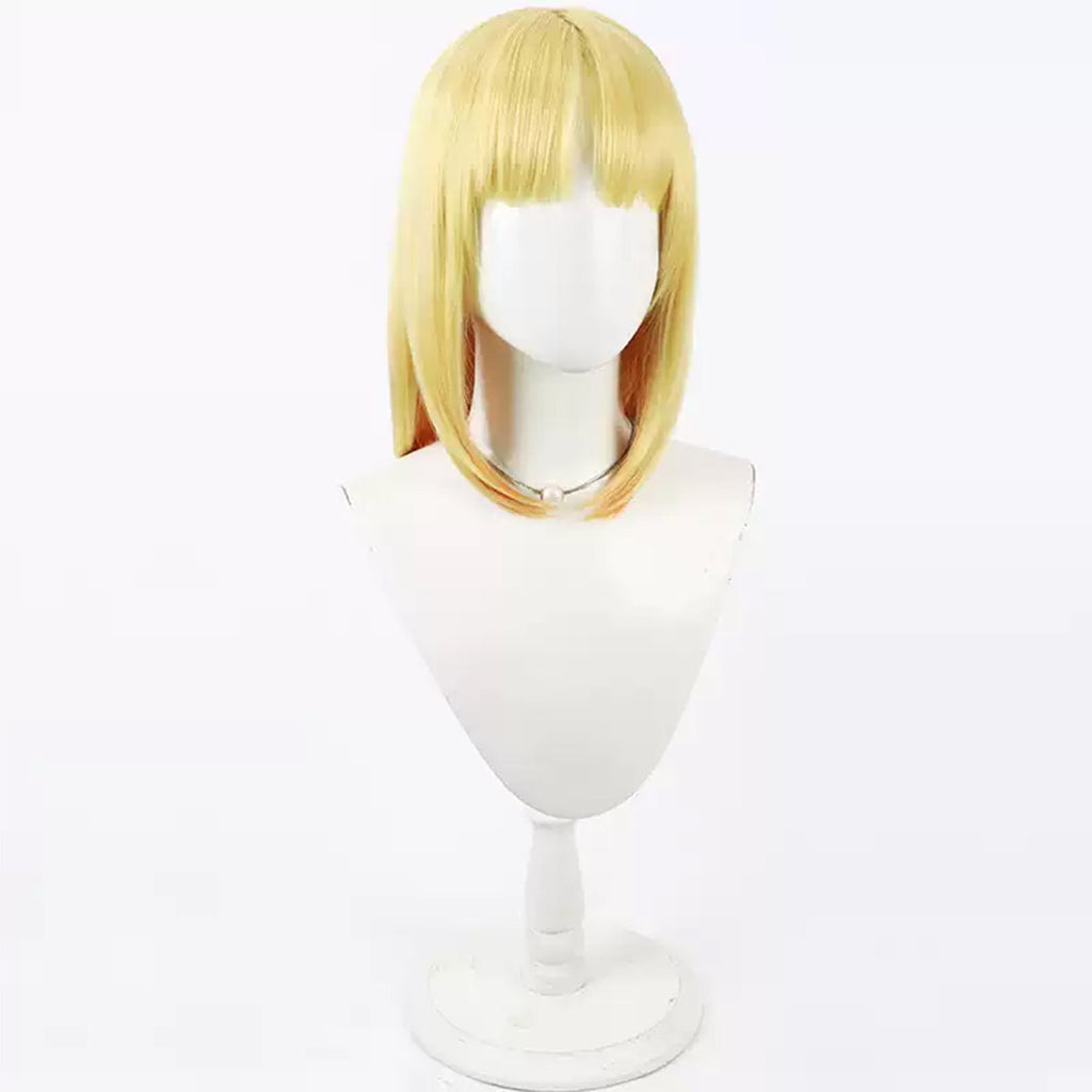Fate/strange Fake Ayaka Sajyou Golden Cosplay Wig