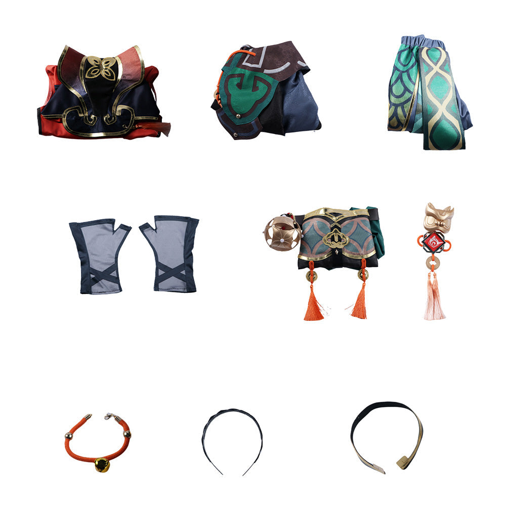 Genshin Impact Gaming Cosplay Costume[Non-customisable]