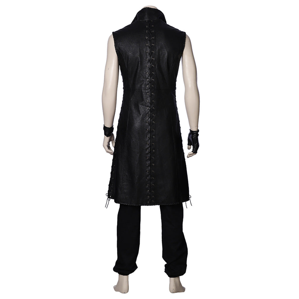 Devil May Cry 5 V Black Sleeveless Cosplay Costume