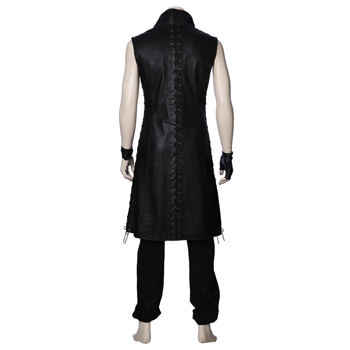 Devil May Cry 5 V Black Sleeveless Cosplay Costume