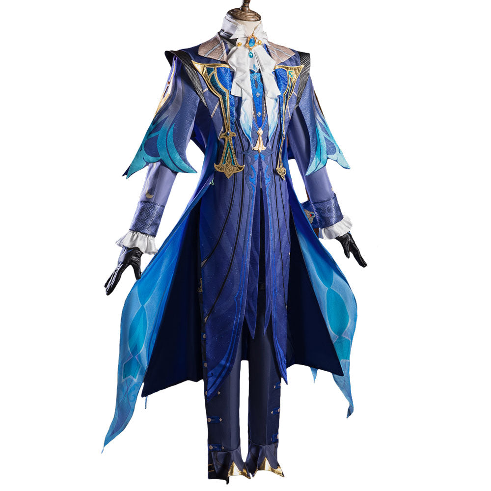 Genshin Impact Fontaine Neuvillette Cosplay Costume