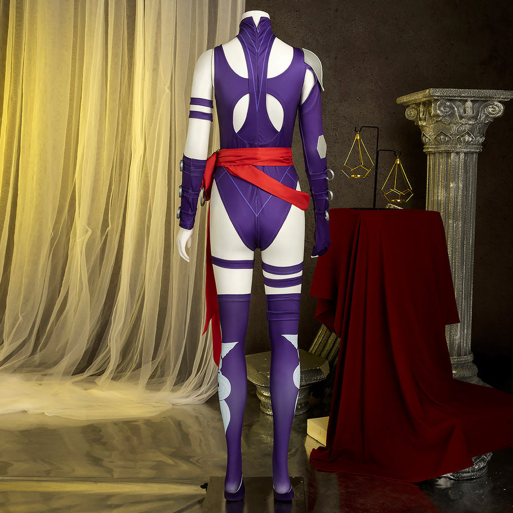 Marvel Rivals Vengeance Psylocke Cosplay Costume