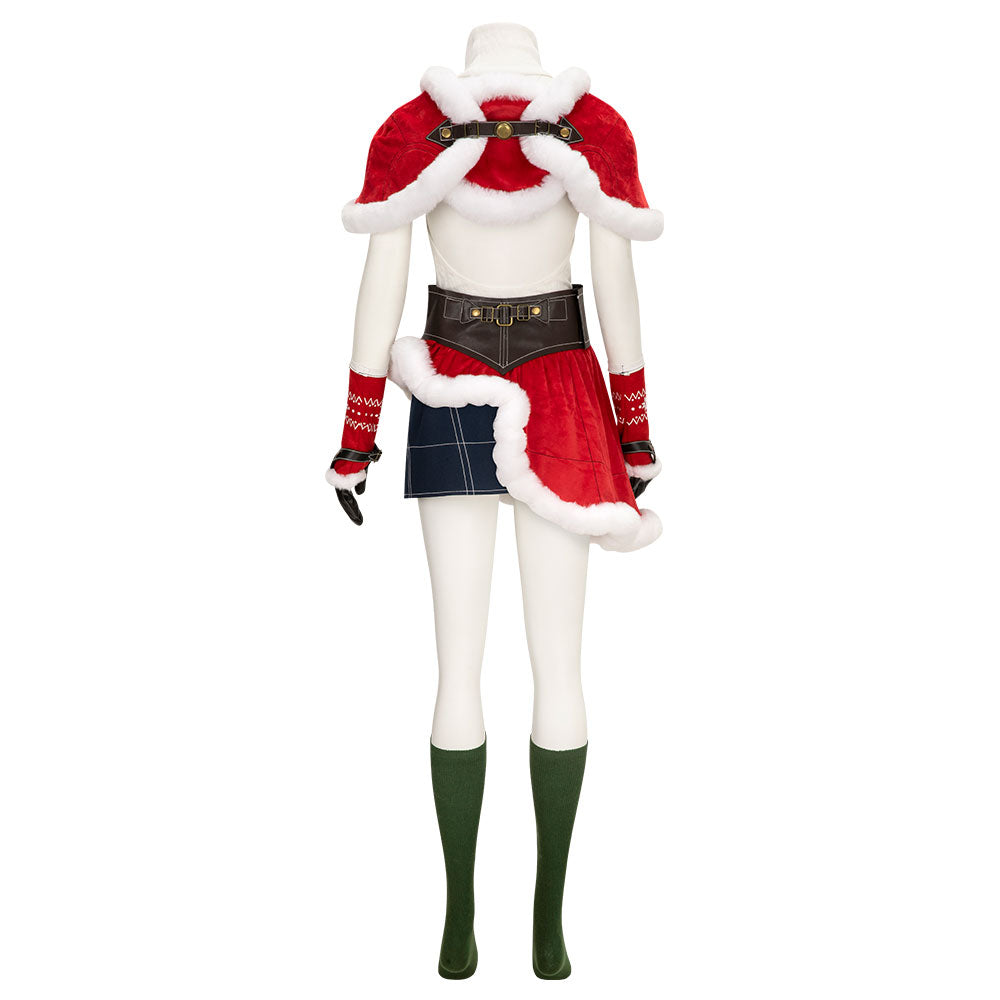 Final Fantasy VII Ever Crisis Tifa Christmas Cosplay Costume