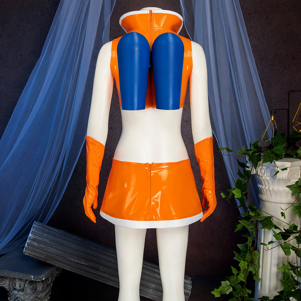 Space Channel 5 Ulala Orange Cosplay Costume