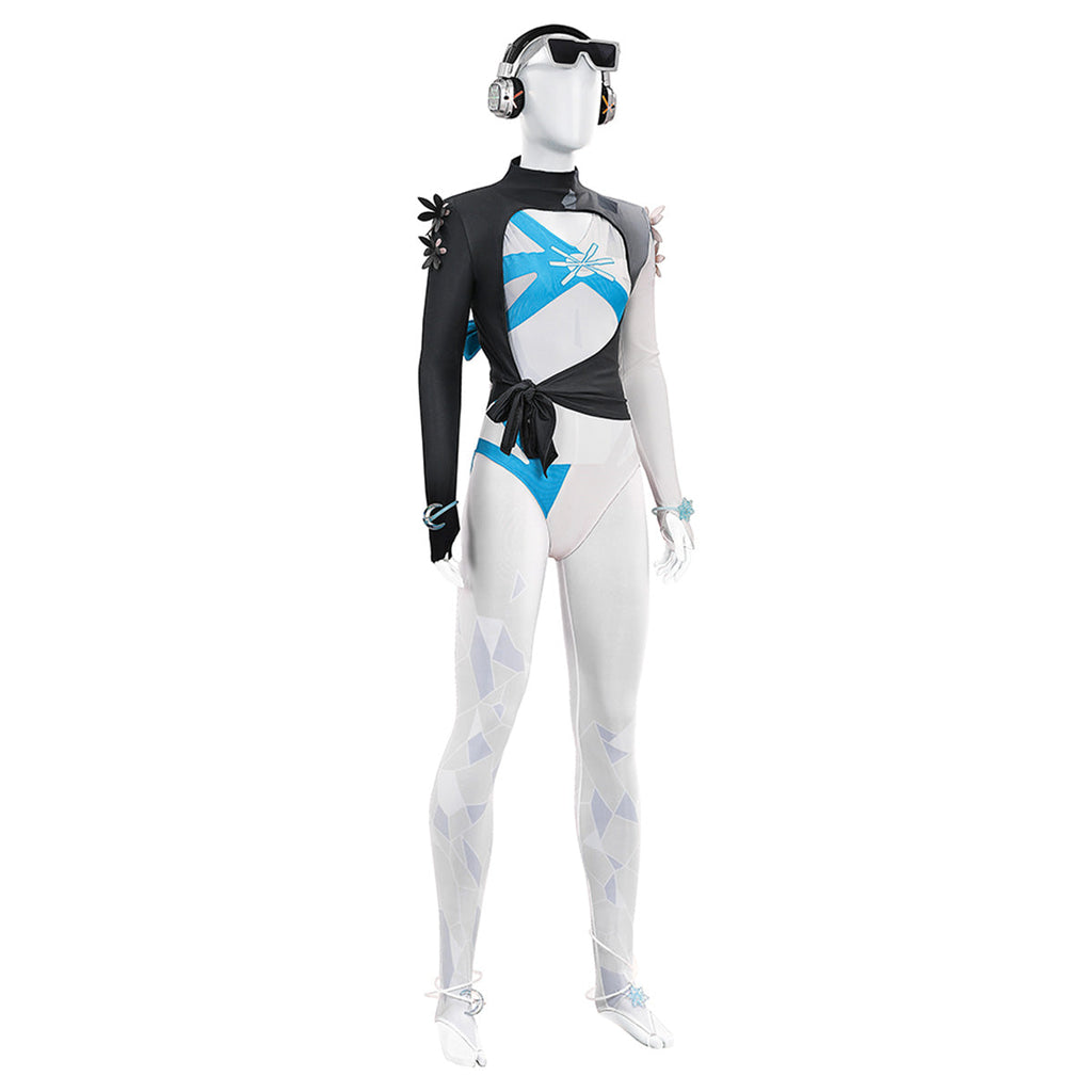 Marvel Rivals Luna Snow Cool Summer Cosplay Costume