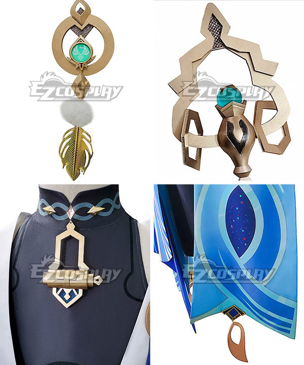 Genshin Impact Scaramouche The Wanderer Premium Edition Cosplay Costume