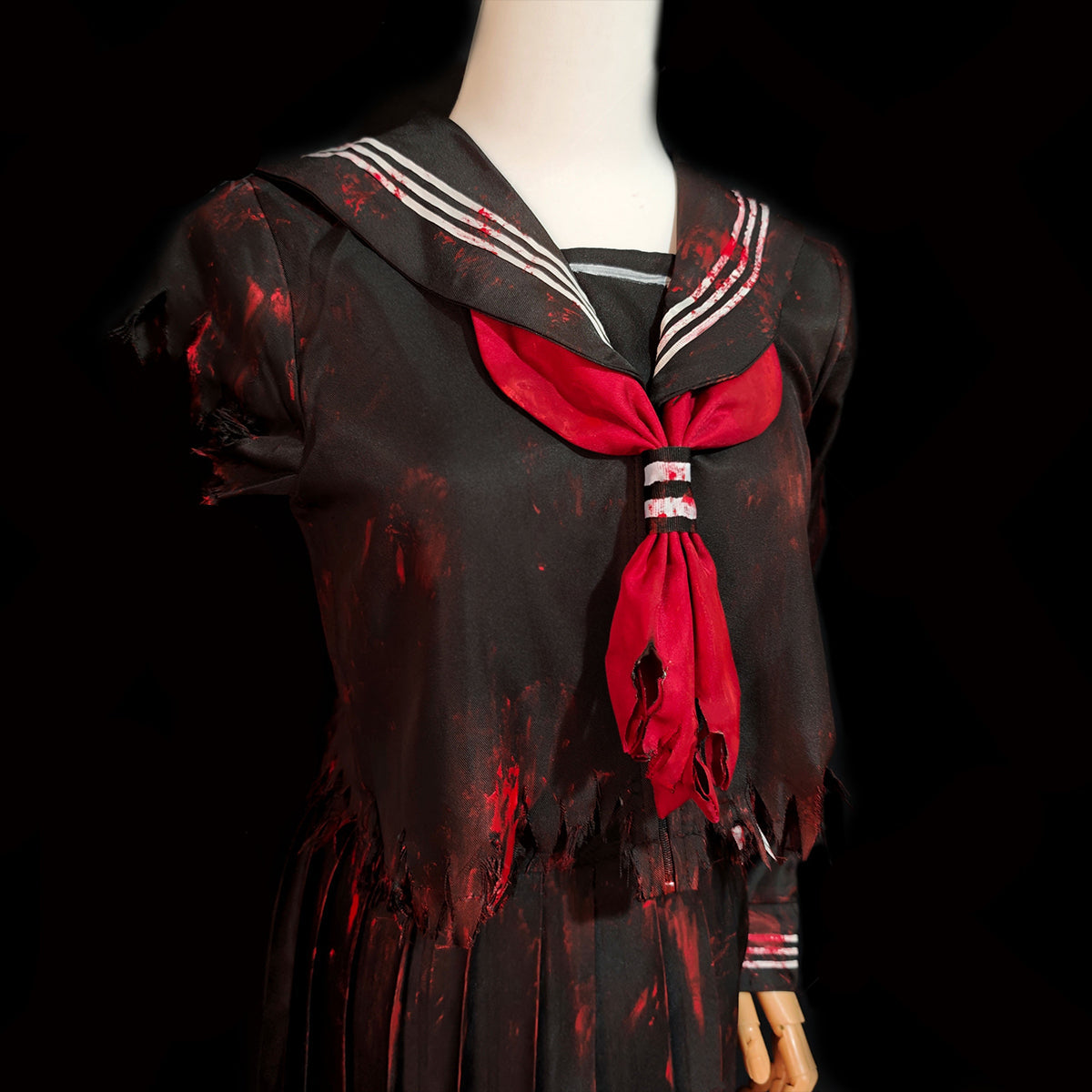 Silent Hill f Hinako Shimizu Battle-Worn Uniform Cosplay Costume