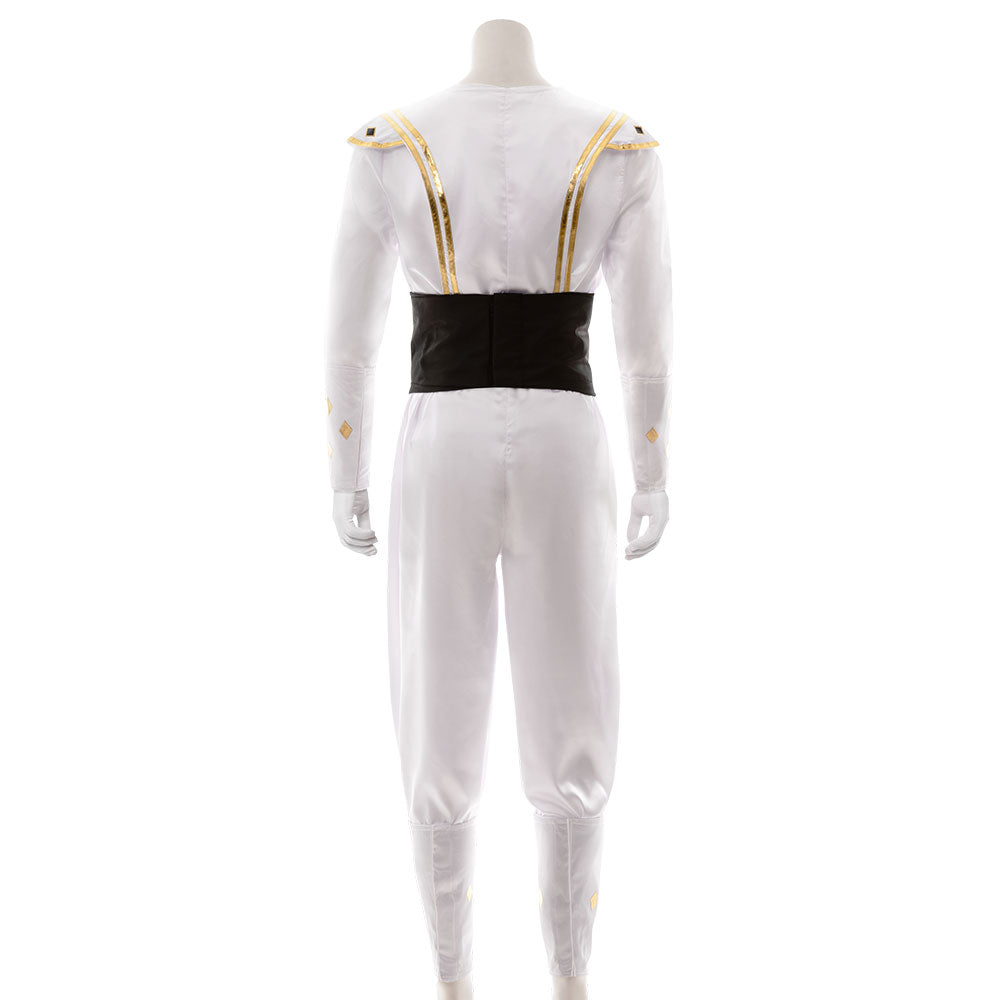 Power Rangers White Ninjetti Ranger White Ninja Ranger B Edition Cosplay Costume