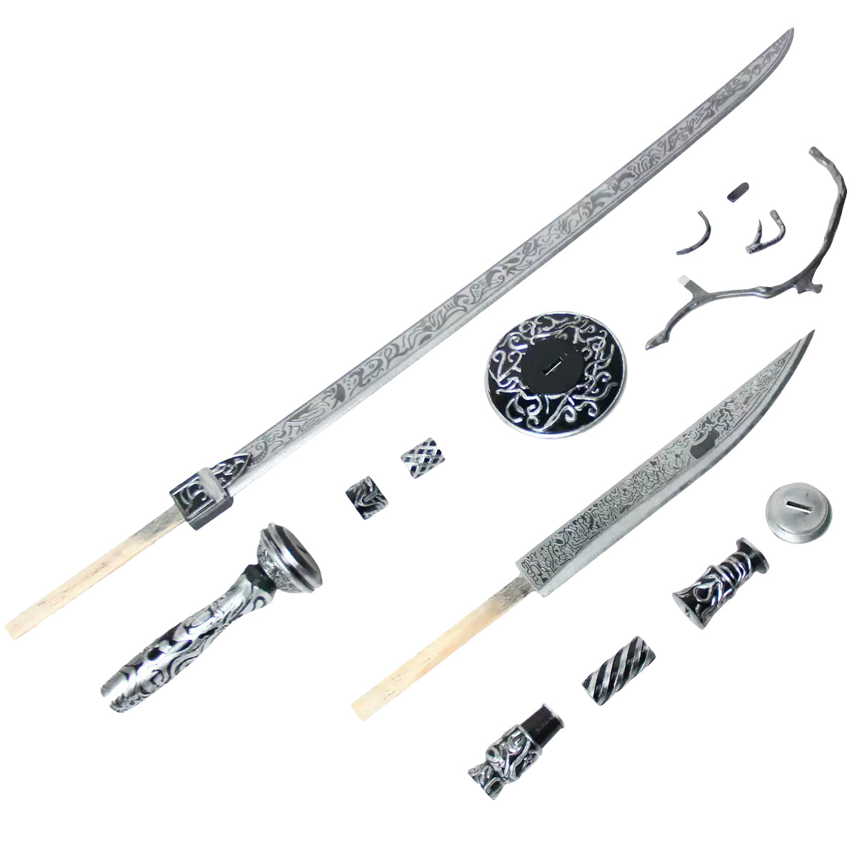 Bloodborne Lady Maria of the Astral Clocktower Double Knife Cosplay Weapon Prop