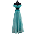 Disney Aladdin Princess Jasmine Dress Cosplay Costume - New Edition