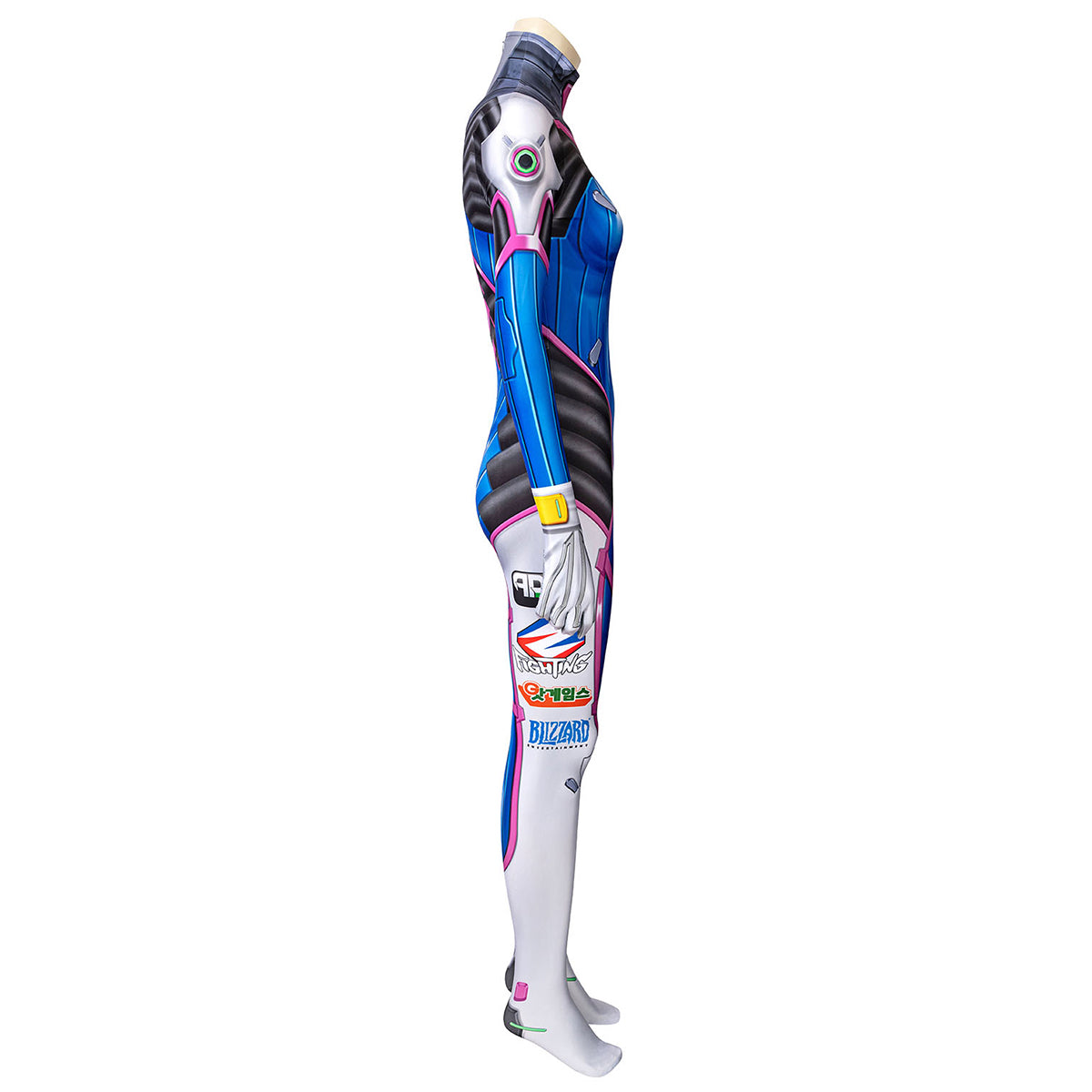 Overwatch D.Va Hana Song Cosplay Jumpsuit — Jumpsuit Only