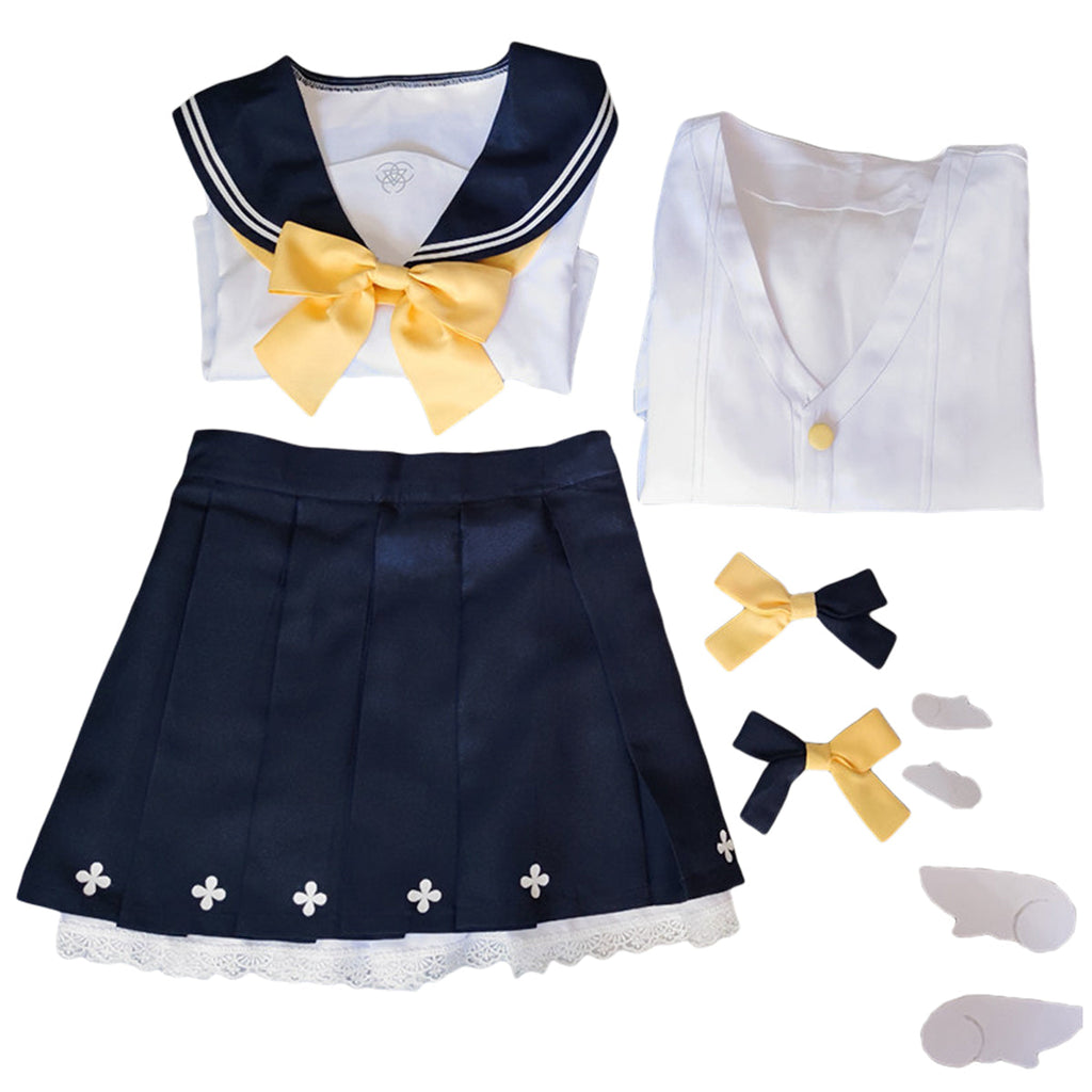 Blue Archive The Animation Ajitani Hifumi Cosplay Costume
