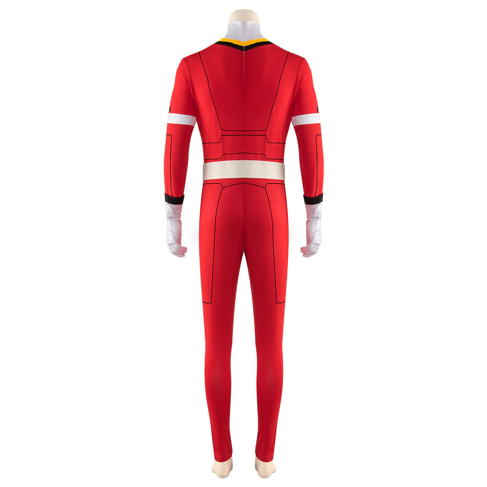 Power Rangers Turbo Red Turbo Ranger Tommy Oliver Cosplay Costume