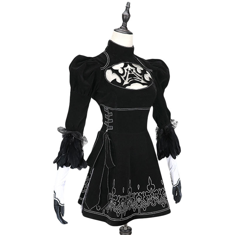 NieR: Automata 2B YoRHa No.2 Type B Halloween Cosplay Costume