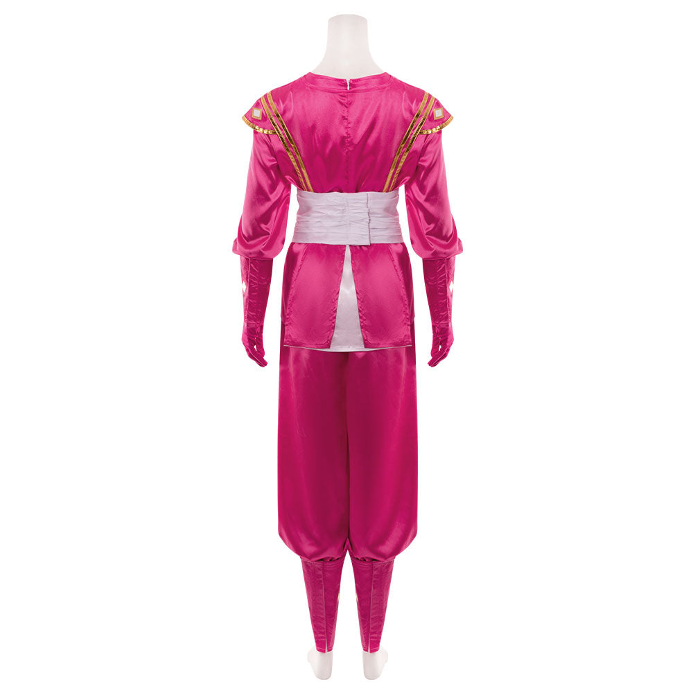 Power Rangers Pink Ninjetti Ranger Pink Ninja Ranger Cosplay Costume