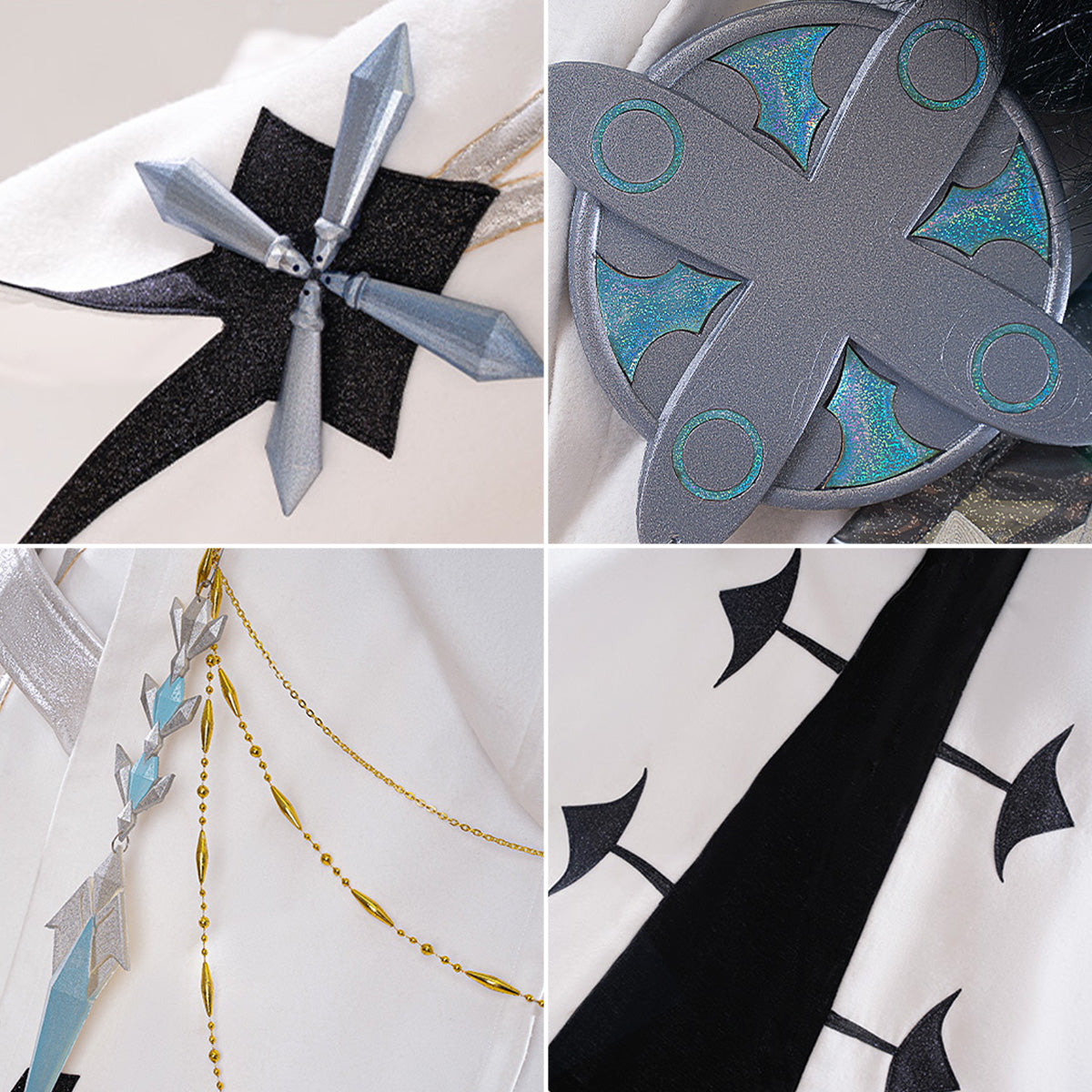 Genshin Impact Fatui Dottore Columbina Pantalone Sandrone Arlecchino Tartaglia Cosplay Costume
