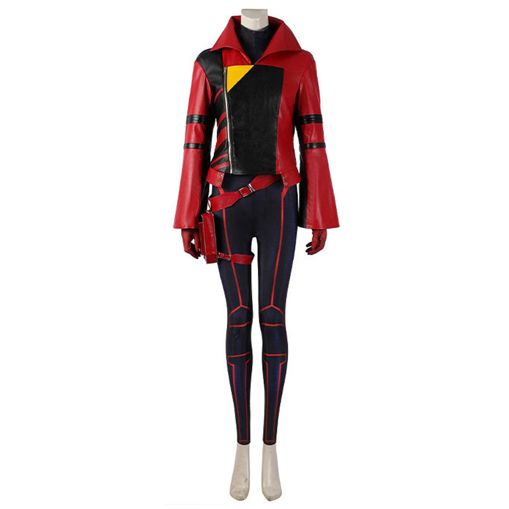 Across the Spider-Verse Jessica Drew Spider-Woman Cosplay Costume