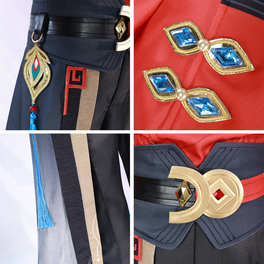 Honkai: Star Rail Aventurine Chinese New Year Cosplay Costume