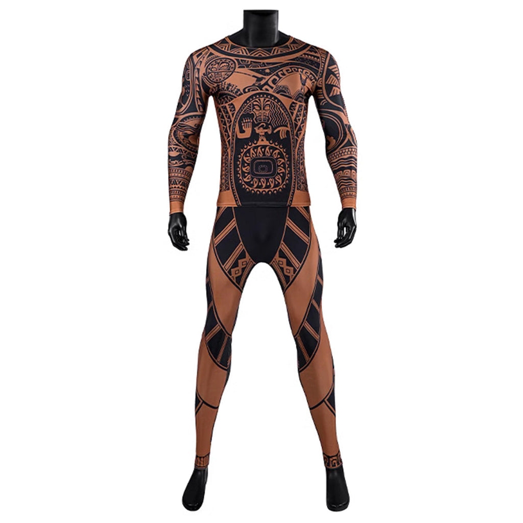 Moana Maui Premium Edition Cosplay Costume