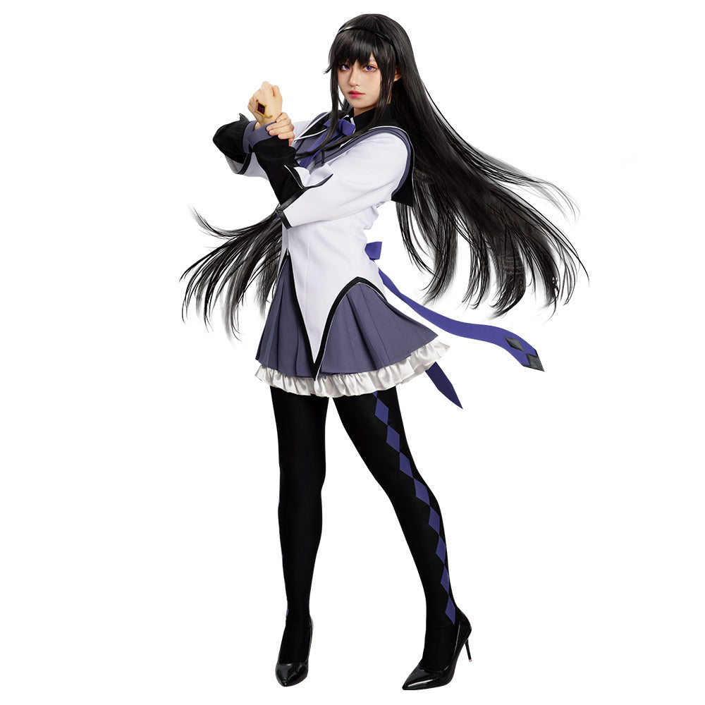 Puella Magi Madoka Magica Homura Akemi Premium Cosplay Costume