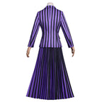 Wednesday Season 2 Agnes DeMille Purple Uniform Costume