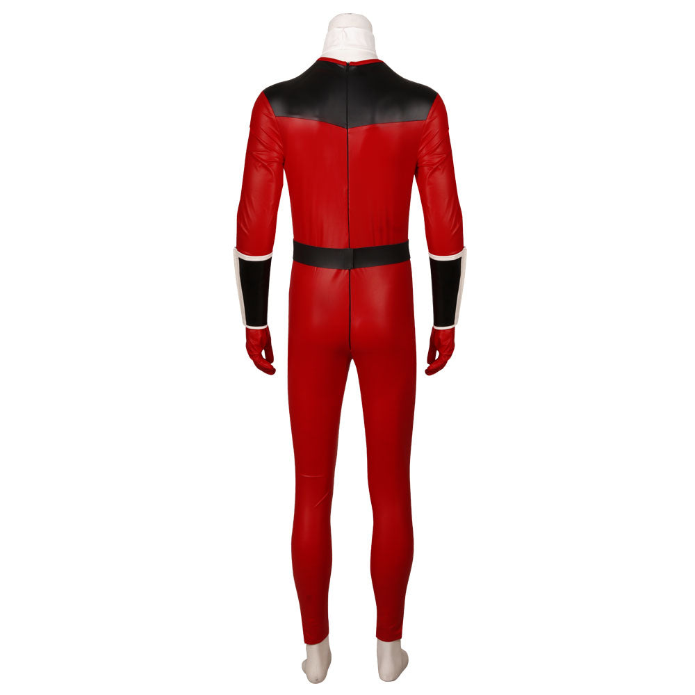 Power Rangers Time Force Quantum Ranger Cosplay Costume