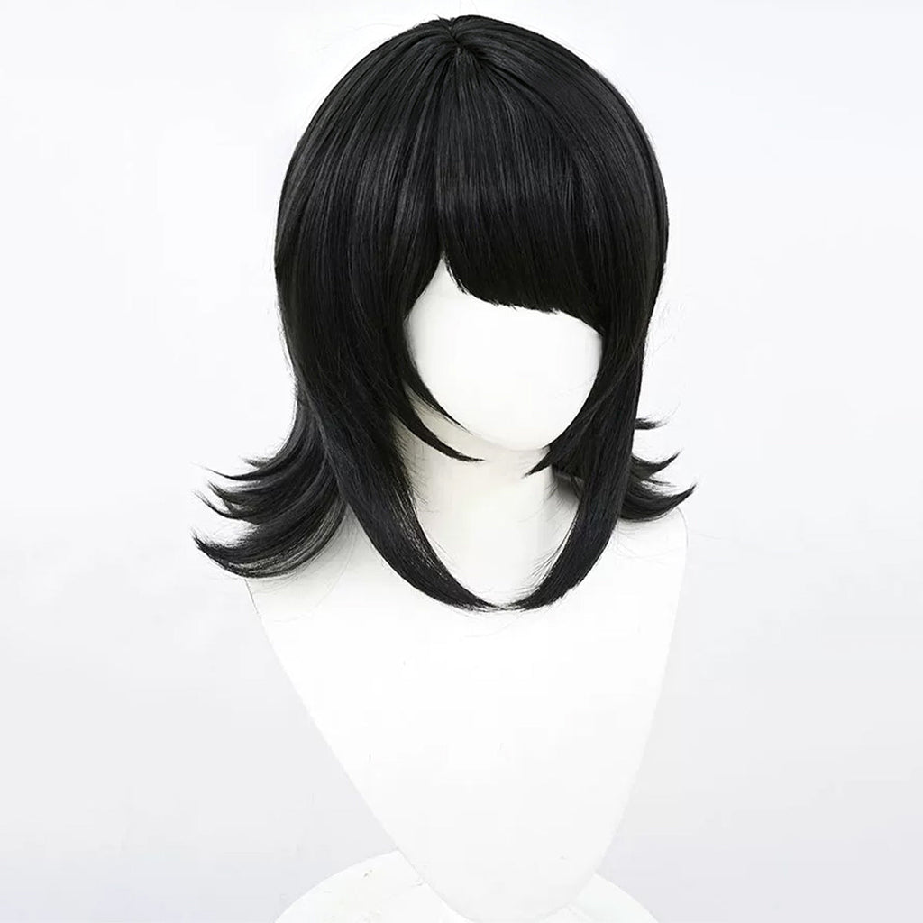 Danganronpa Dangan Ronpa Mukuro Ikusaba Black Cosplay Wig