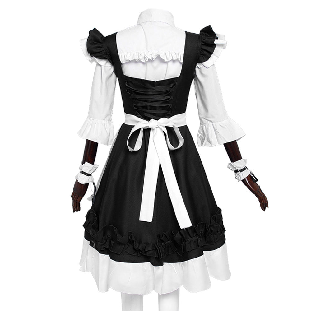 Final Fantasy XIV Housemaid's Apron Dress Cosplay Costume