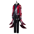Genshin Impact Red Dead of Night Diluc Cosplay Costume