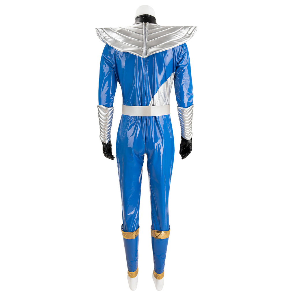 Power Rangers Cosmic Fury Blue Ranger Cosplay Costume