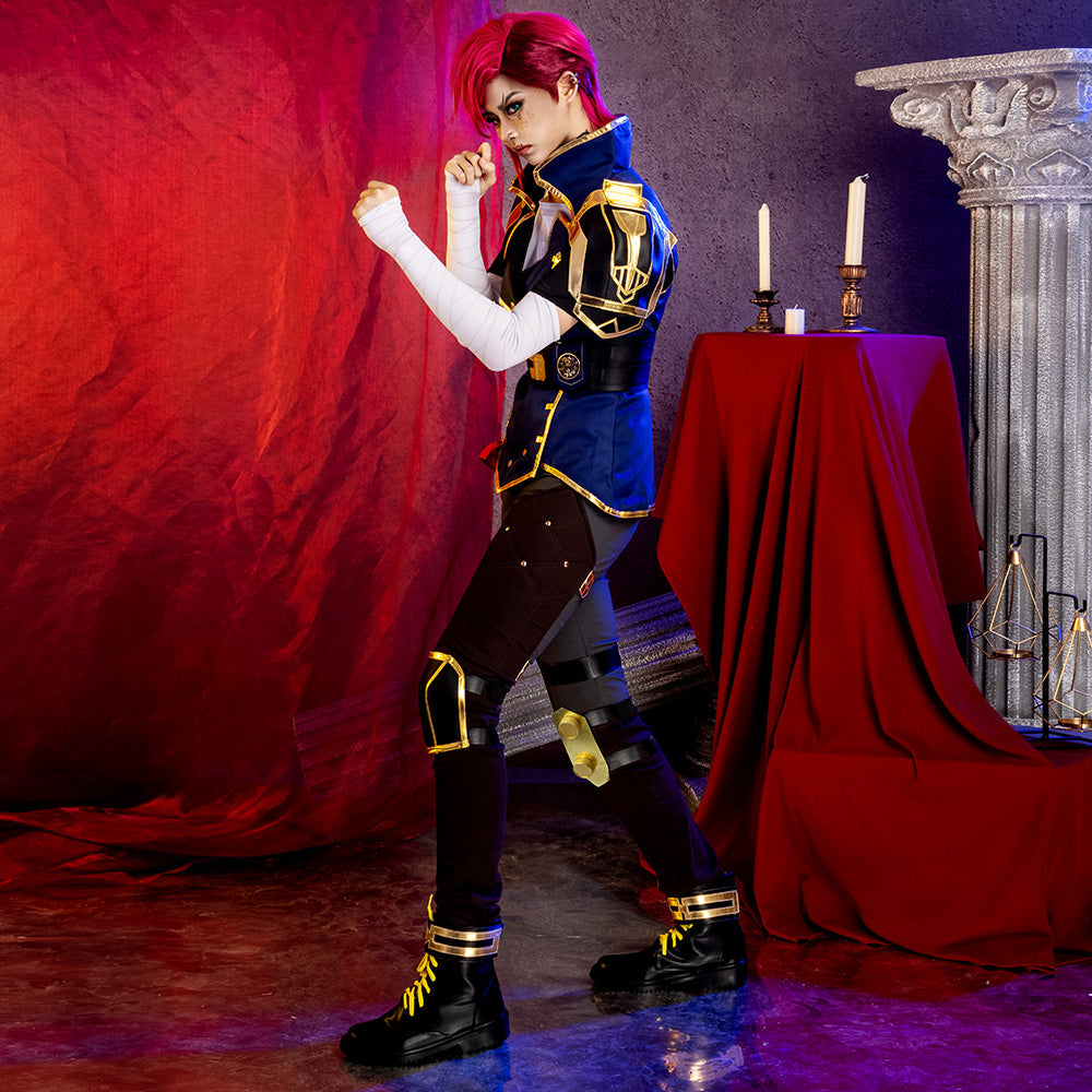 Arcane Season 2 League of Legends LOL Vi Cosplay Costume