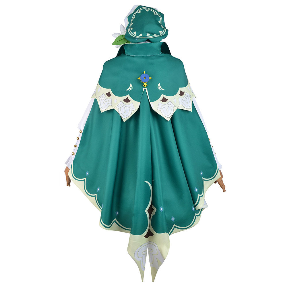 Genshin Impact Venti Female Premium Edition Cosplay Costume