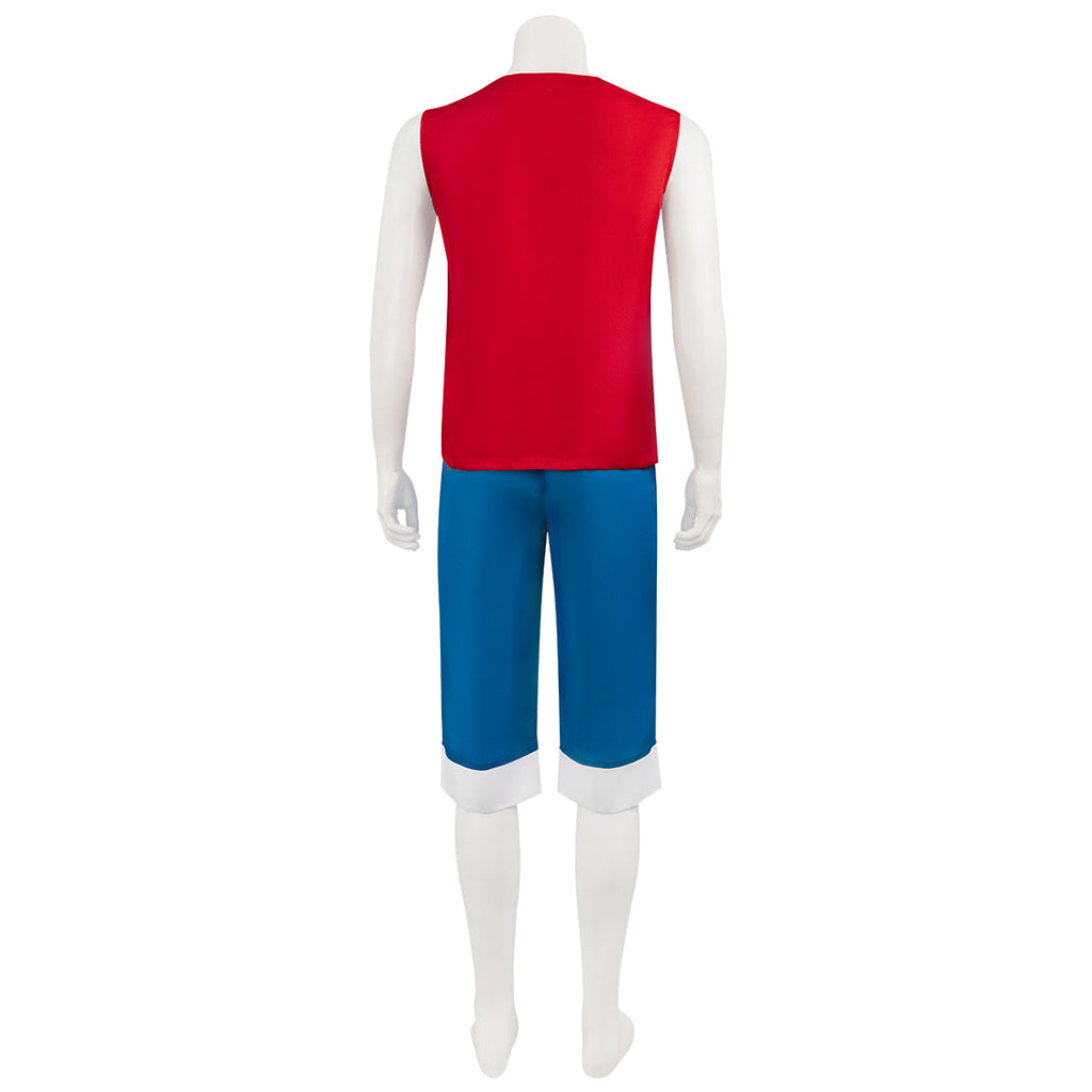 One Piece Luffy 1st Cosplay Costume