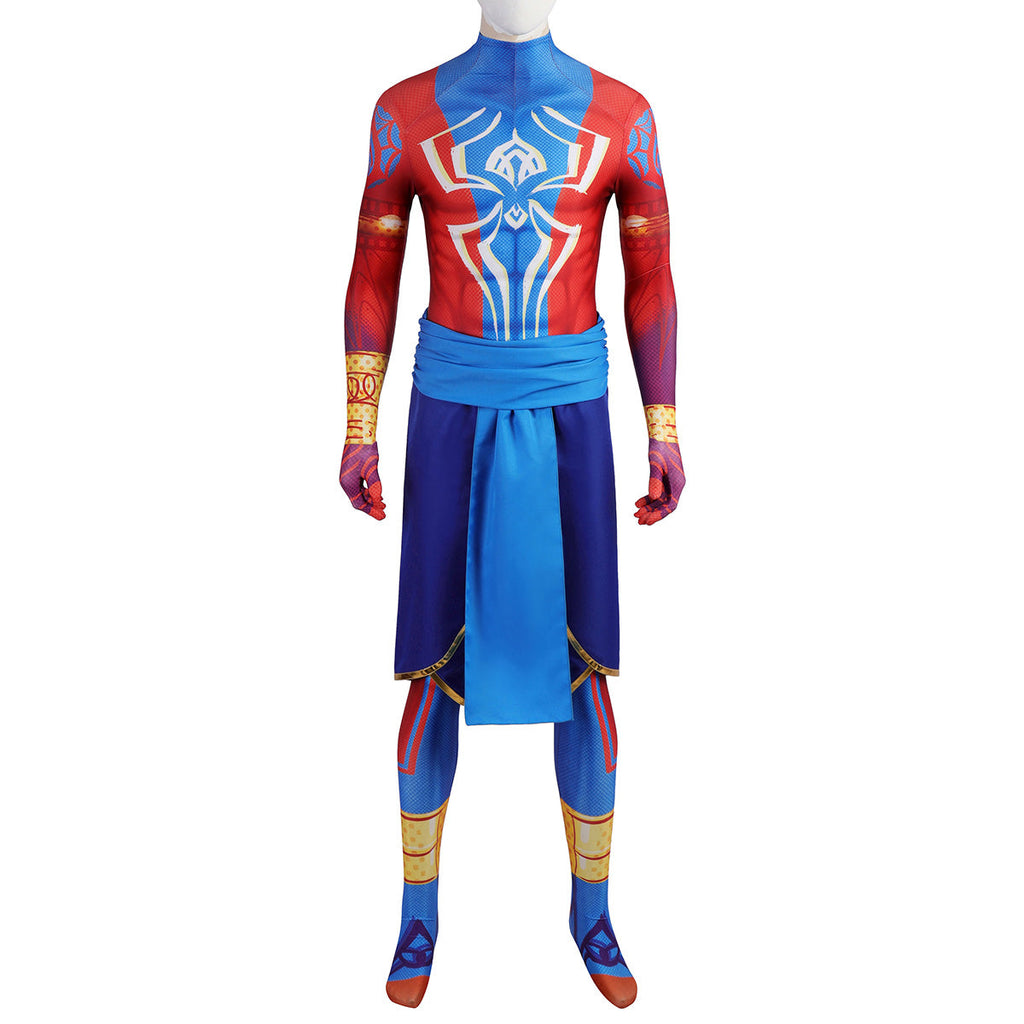 Across the Spider-Verse Pavitr Prabhakar Cosplay Costume