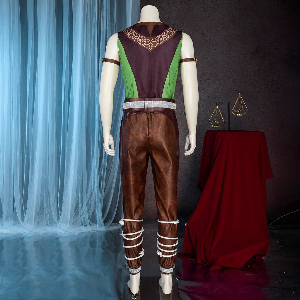 Baldur's Gate III Halsin Camp Cosplay Costume