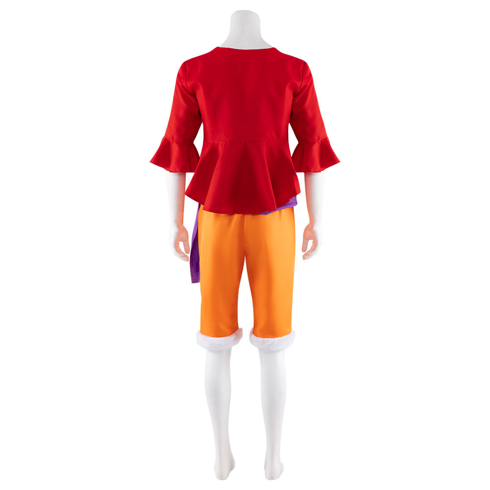 One Piece Onigashima Luffy Cosplay Costume