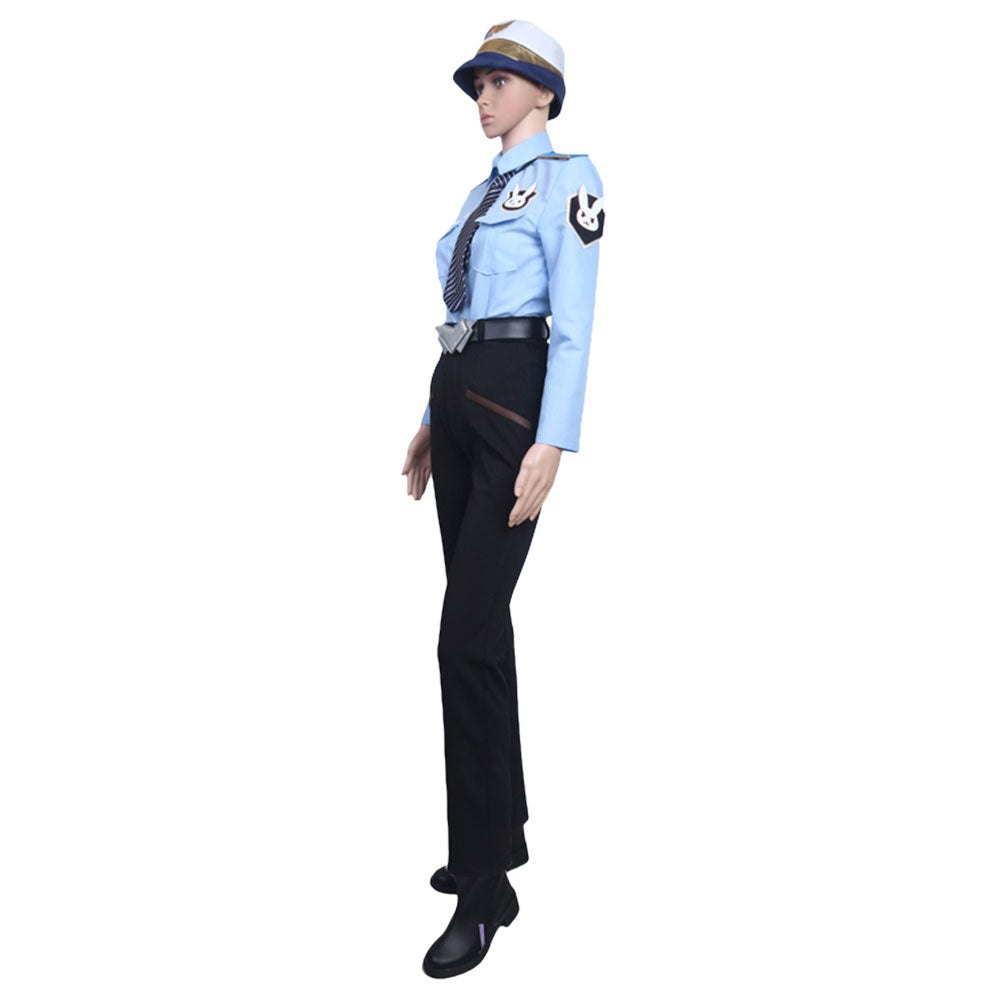 Overwatch Officer D.Va Premium Edition Cosplay Costume