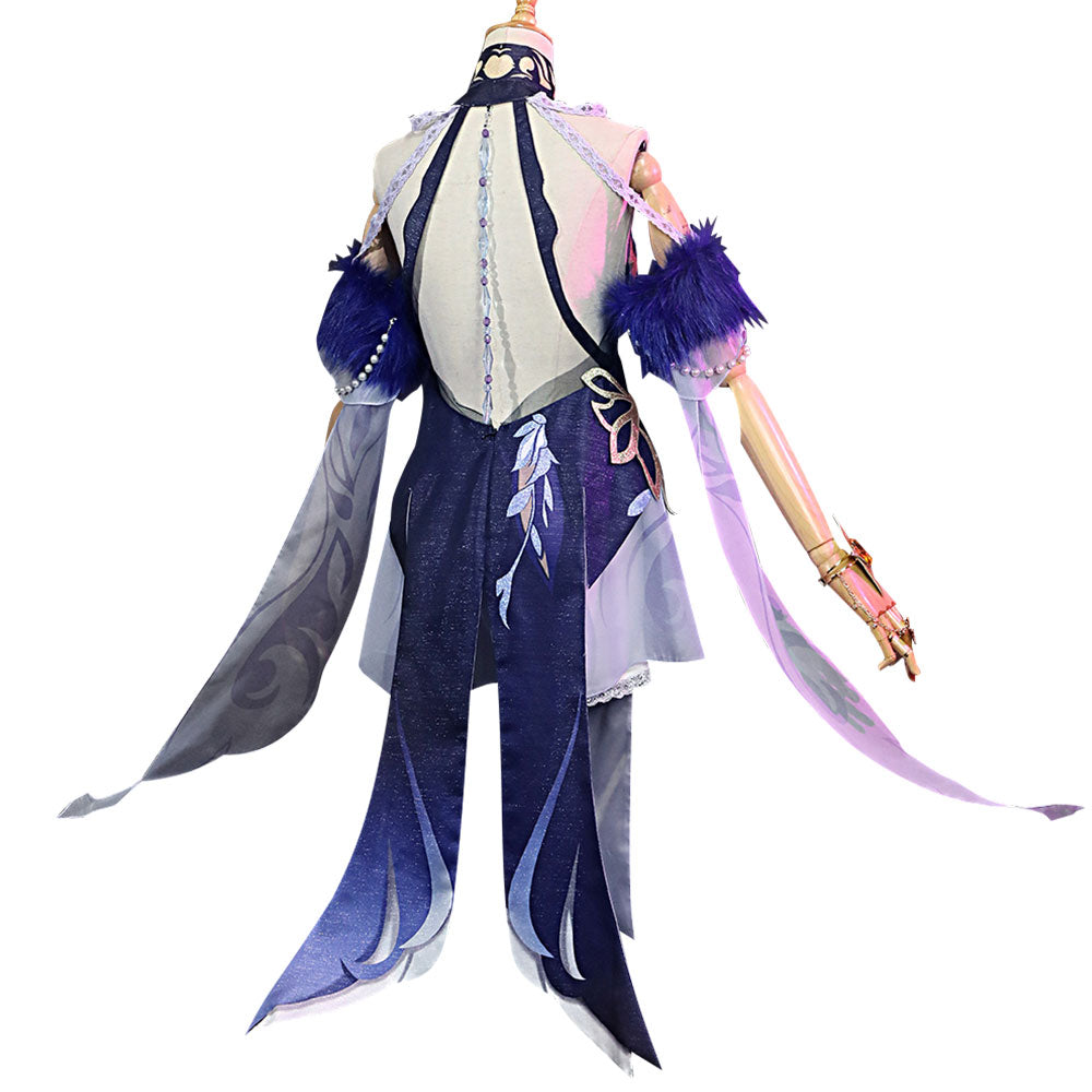 Genshin Impact Ningguang Orchid's Evening Gown Cosplay Costume