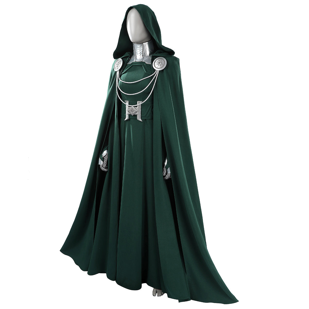 Avengers: Doomsday Latverian Witch Green Cosplay Costume