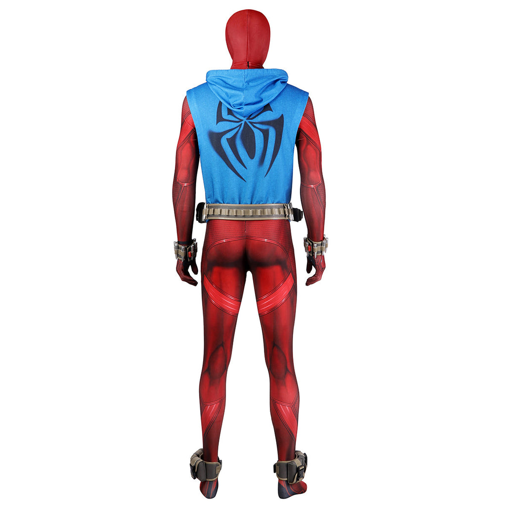 Marvel's Spider-Man 2 Scarlet Spider Cosplay Costume