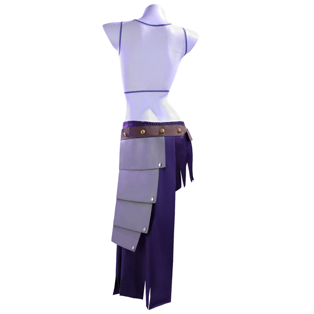 One Piece Nico Robin Elbaph Purple Cosplay Costume