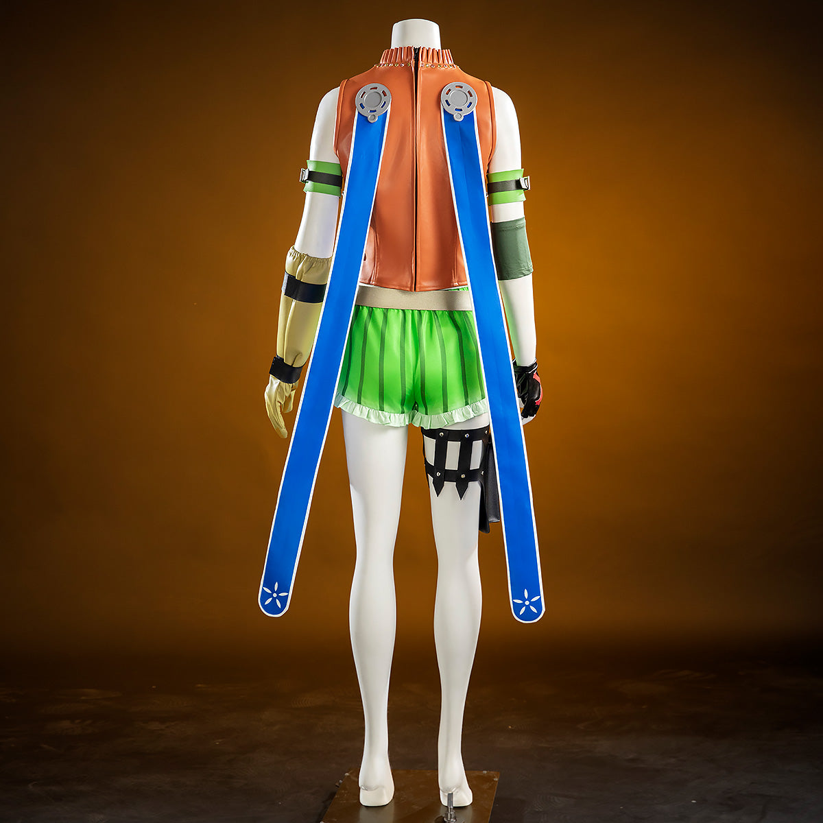 Final Fantasy X Rikku Cosplay Costume