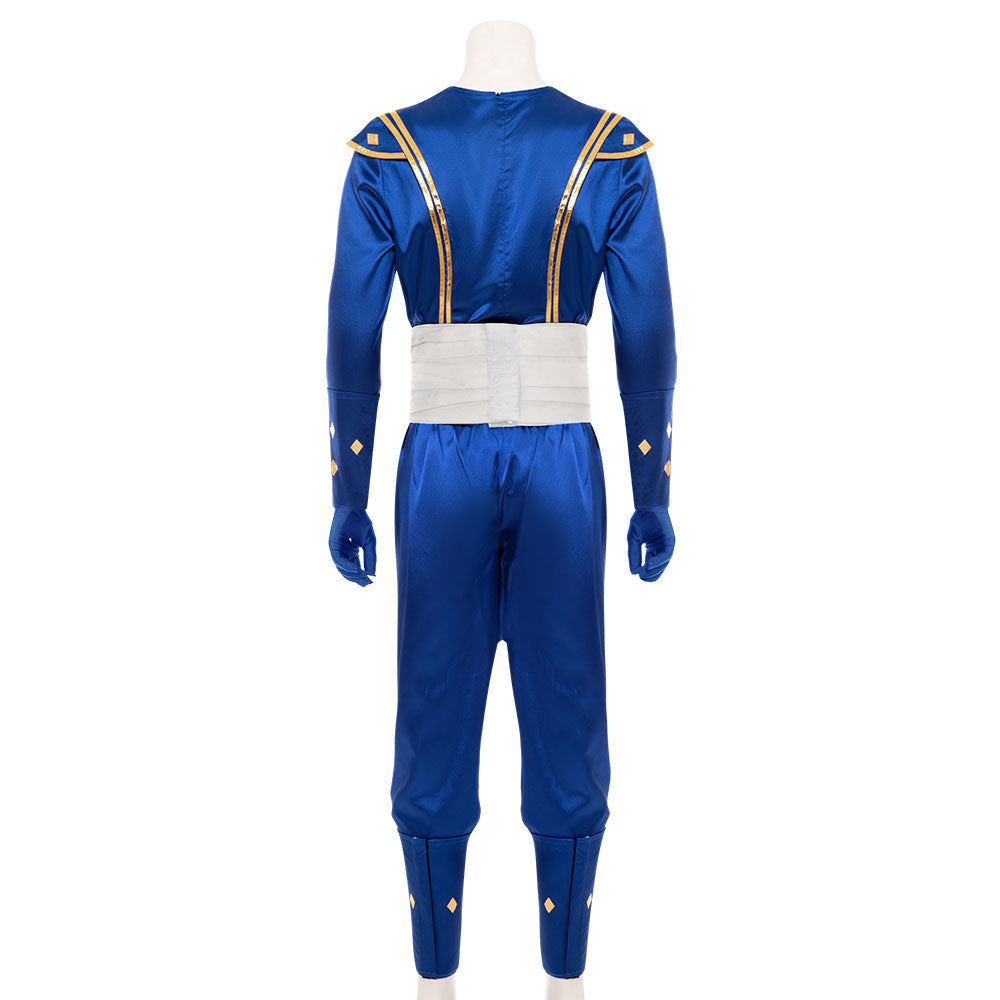 Power Rangers Blue Ninjetti Ranger Blue Ninja Ranger B Edition Cosplay Costume