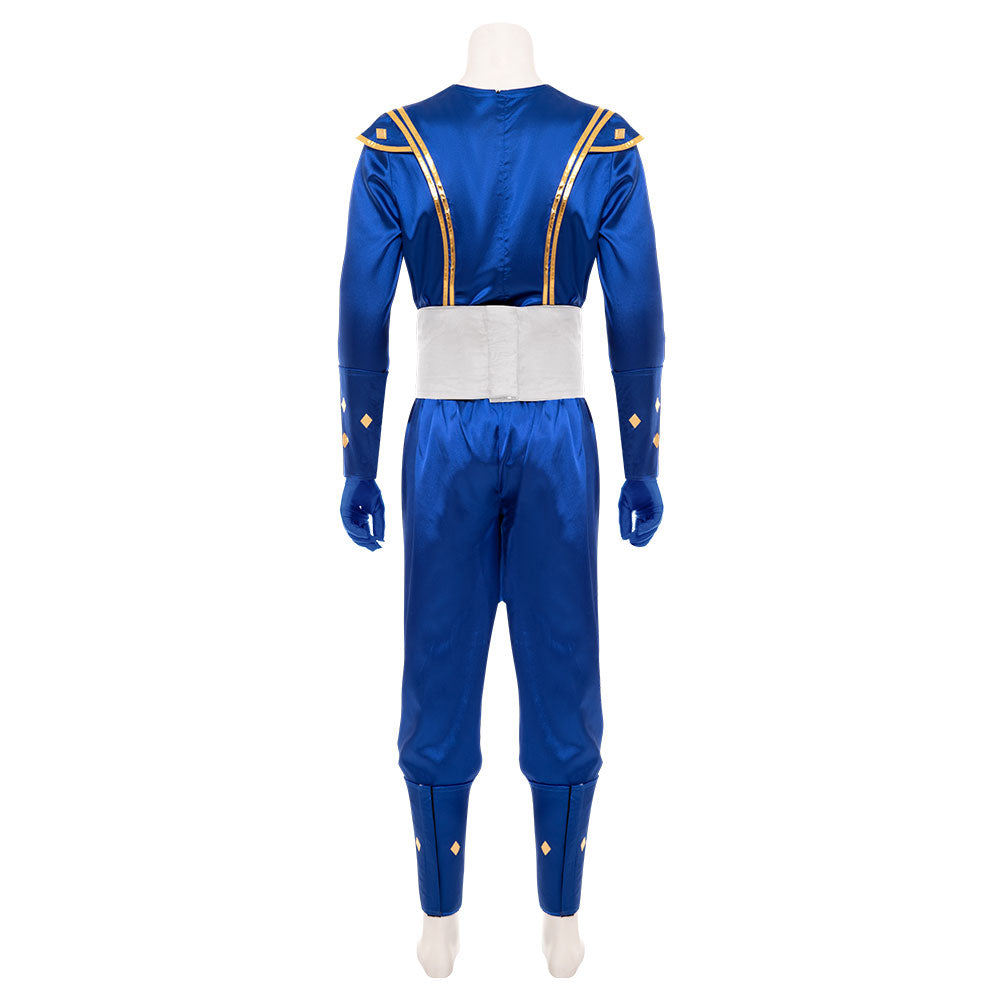 Power Rangers Blue Ninjetti Ranger Blue Ninja Ranger Cosplay Costume