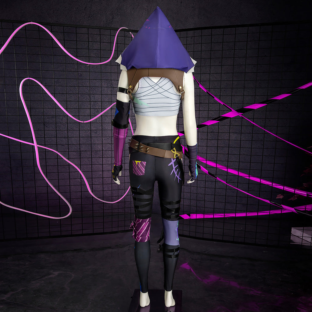 Arcane Season 2 League of Legends LOL Jinx Cosplay Costume