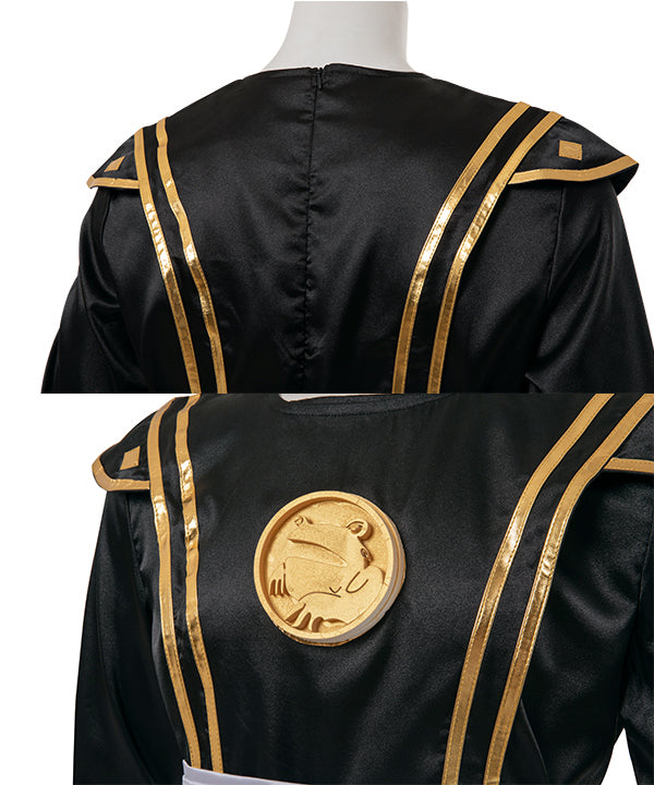 Power Rangers Black Ninja Ranger Black Ninjetti Ranger Cosplay Costume