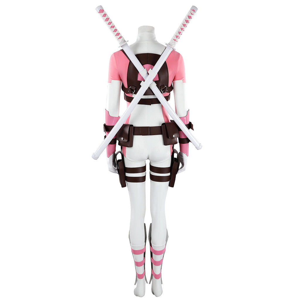Marvel Comics Gwenpool Cosplay Costume